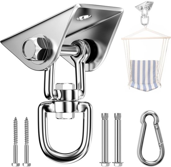 2 Pièces De Crochet De Balançoire En Acier Inoxydable,Balançoire