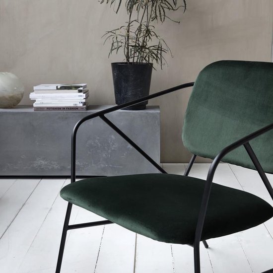 Lounge stoel KLEVER groen