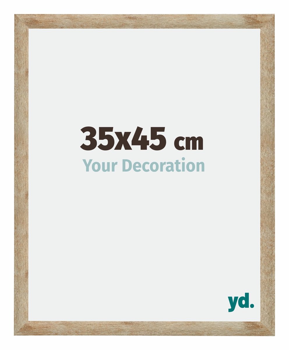 yd. Your Decoration - Fotolijst 35x45 cm - MDF - Goud - Catania