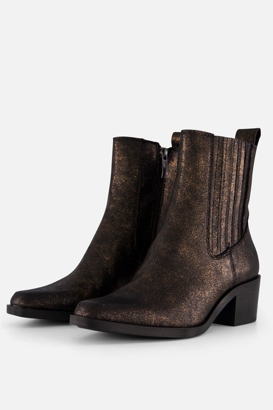 Tamaris Cowboylaarzen brons Synthetisch Dames Maat 37 bol