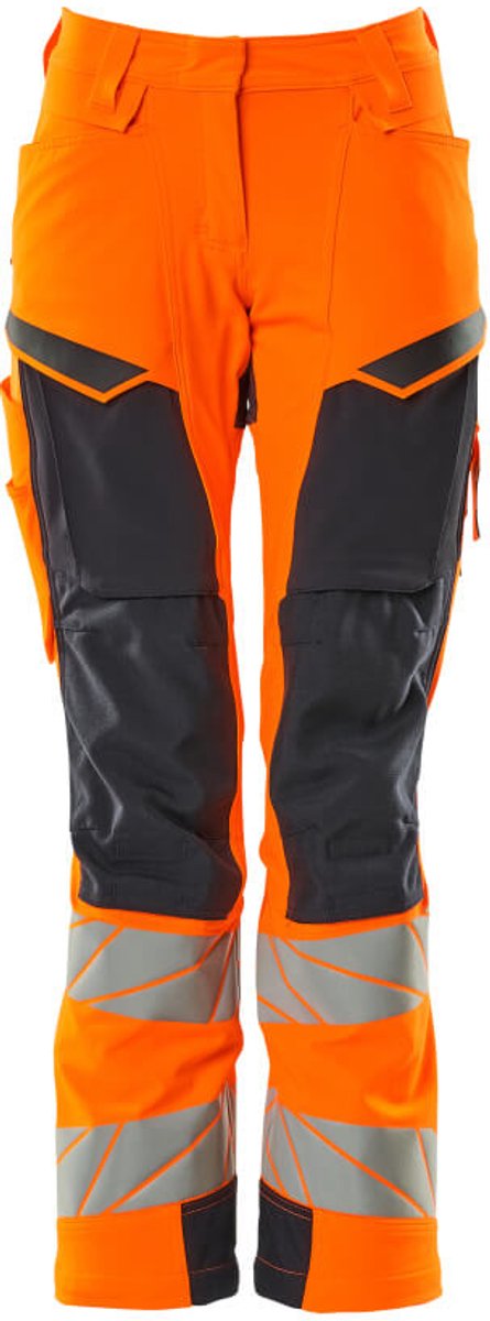 Mascot Accelerate Safe Broek met kniezakken 19078-511 - hi-vis oranje/donkermarine - C54 - 82