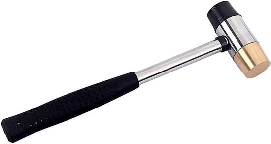 String Hammer Fret Hammer - 26mm Diameter Hoofd Zwart Plastic en Messing Hoofd voor ...