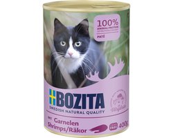 Bozita Cat - Patéblik 6x400g - met garnalen