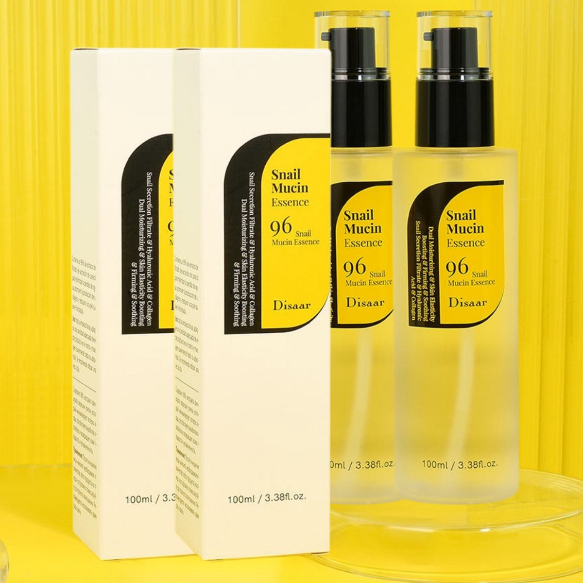 2 x Disaar Snail Mucin Essence 96 - Korean Beauty - K-Beauty - Korean Skincare