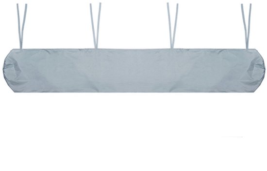Housse de protection pour auvent - Protection solaire solaire - Housse de protection imperméable pour Parasols - Housse de protection pour parasols extérieurs - Pour Jardin, terrasse, extérieur - Tissu Oxford 210D - Grijs - 4M