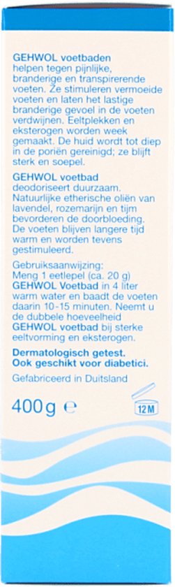 Gehwol Voetbad - voetenbad - Voetverzorging