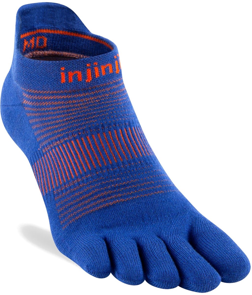 Injinji Teensokken Run Leightweight No-Show Coolmax Unisex IS281110 sapphire M=40,5-44