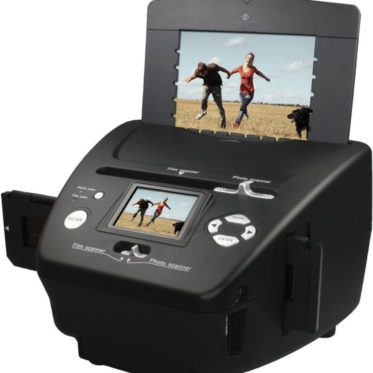 Equivera Negatievenscanner - Dia & Foto scanner - 2.4 inch scherm