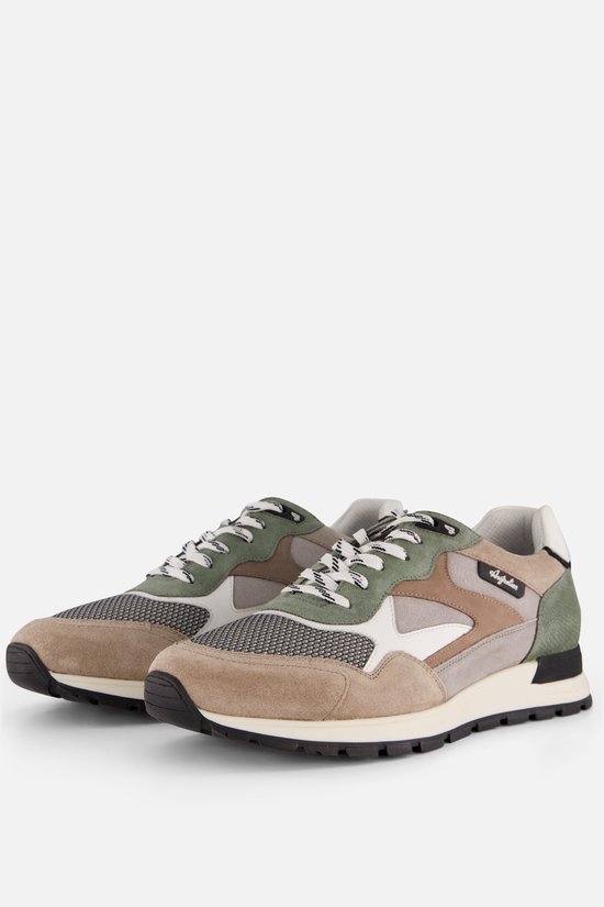 Australian Tiago Groene/Taupe Veterschoenen