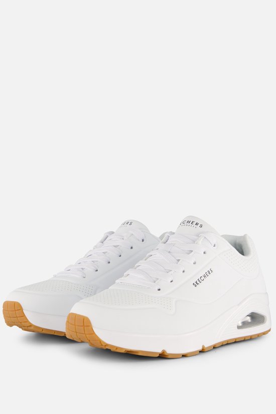 Skechers Uno - Stand On Air - Heren Sneakers - Wit