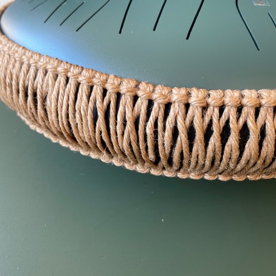 Orakl ® - Tongue Drum Elysium Bosgroen - Inclusief lesboek - Handpan ø 35 cm - Tongue Drum - Handpan Drum - Steel Tongue Drum - Klankschaal - Geluidstherapie van Orakl — afbeelding 4