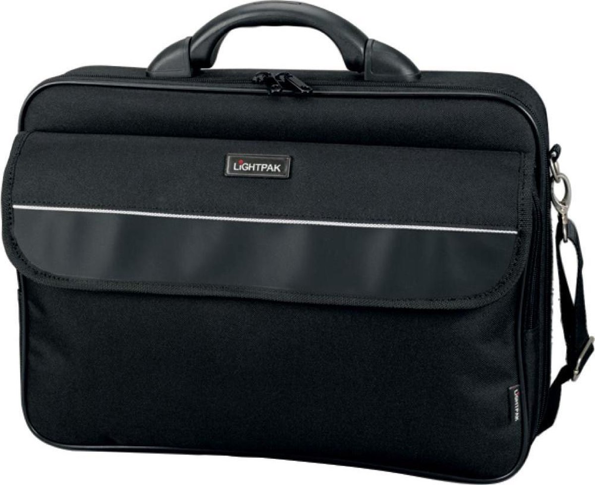 Lightpak laptoptas - ELITE L - polyester - zwart - JU-46111
