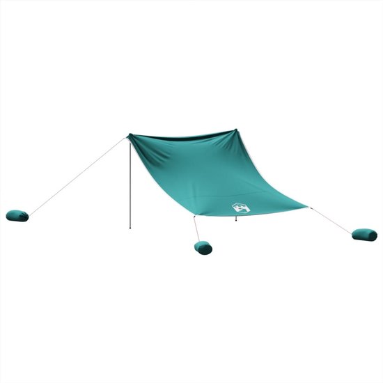 Strandluifel met zandankers 304x300 cm groen van Outsunny — afbeelding 4