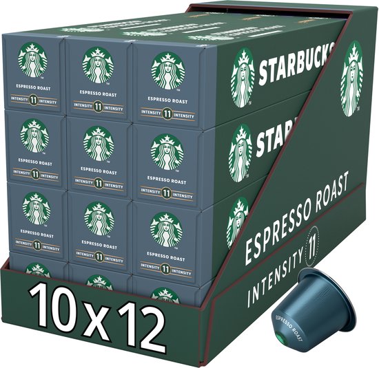 Starbucks by Nespresso capsules Espresso Dark Roast