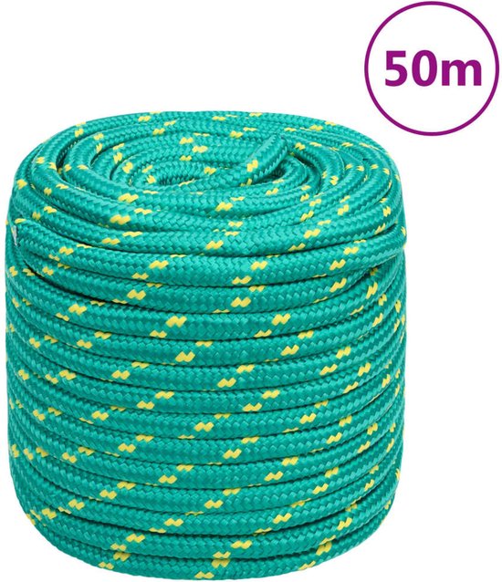 Boottouw 6 mm 100 m polypropyleen geel kopen