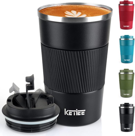 FLASKE 380 ml RVS koffiebeker to Go - Lavender