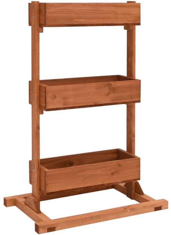 Pflanzkübel 52x30x78 cm Tannenholz
