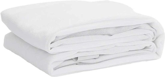 vidaXL Imperméable - Protège-matelas - Protège-matelas imperméable 120x220 cm Blanc - Housse de Matras - Linge de lit