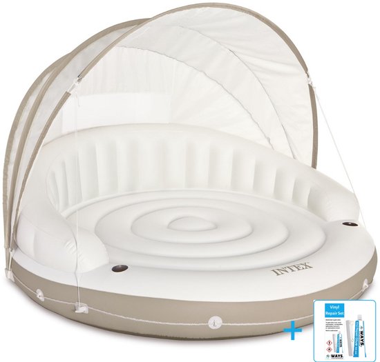 INTEX Île flottante Canopy Island 199x150 cm 58292 EU