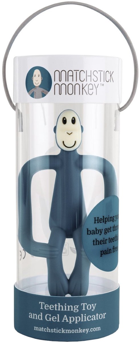 Matchstick Monkey bijtring Airforce Blue van Matchstick Monkey — afbeelding 5