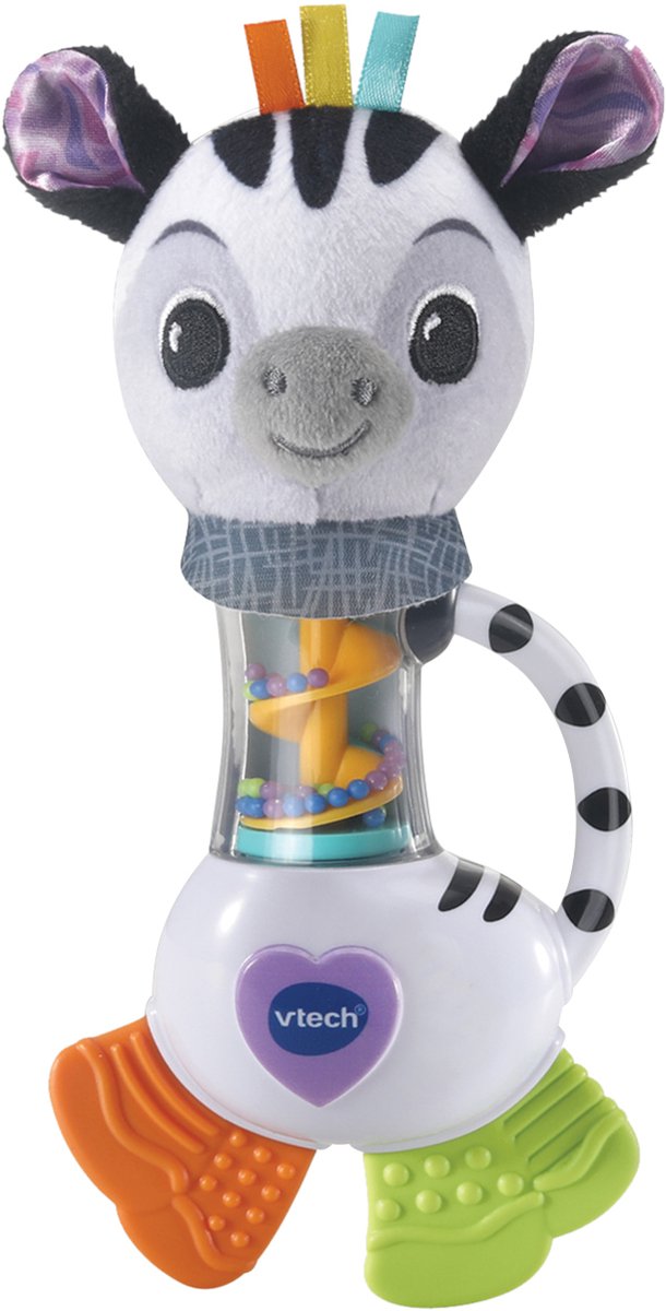Dierenvriendjes Rammelaar - Zebra