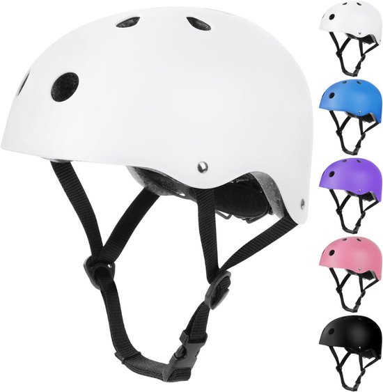 Casque de vélo JMZR® Bébé - Casque enfant - Extra robuste - Wit