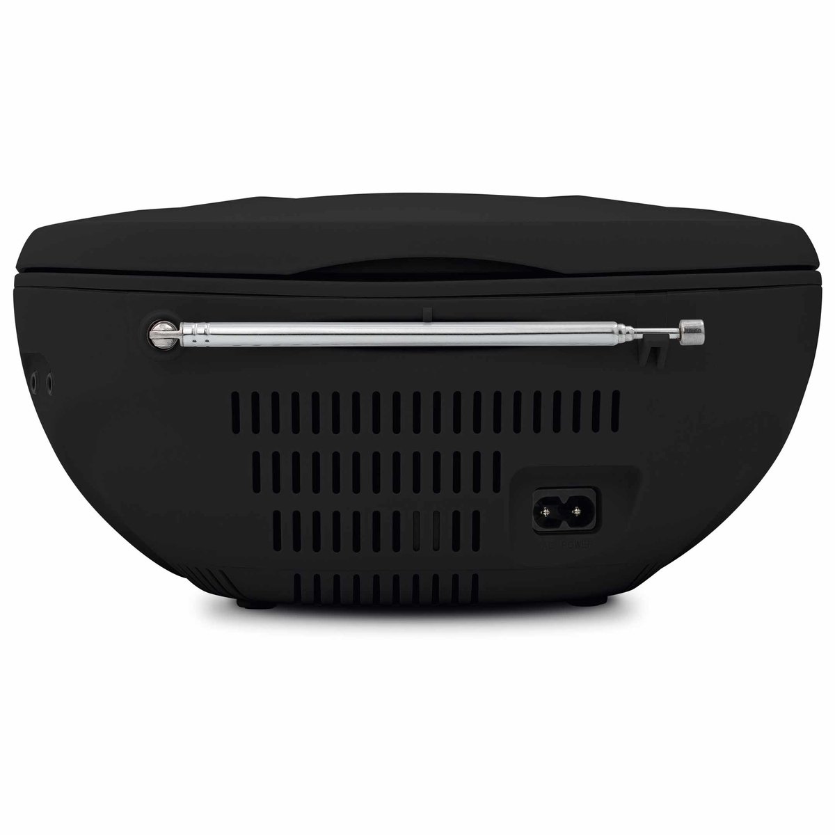 TechniSat VIOLA CD-1 - draagbare stereo cd-speler, Boombox met praktische draaggreep (radio voor kinderen, FM-radiotuner, Bluetooth-ontvangst, 2 x 1 W RMS-vermogen, net- en batterijvoeding) zwart thumbnail 4