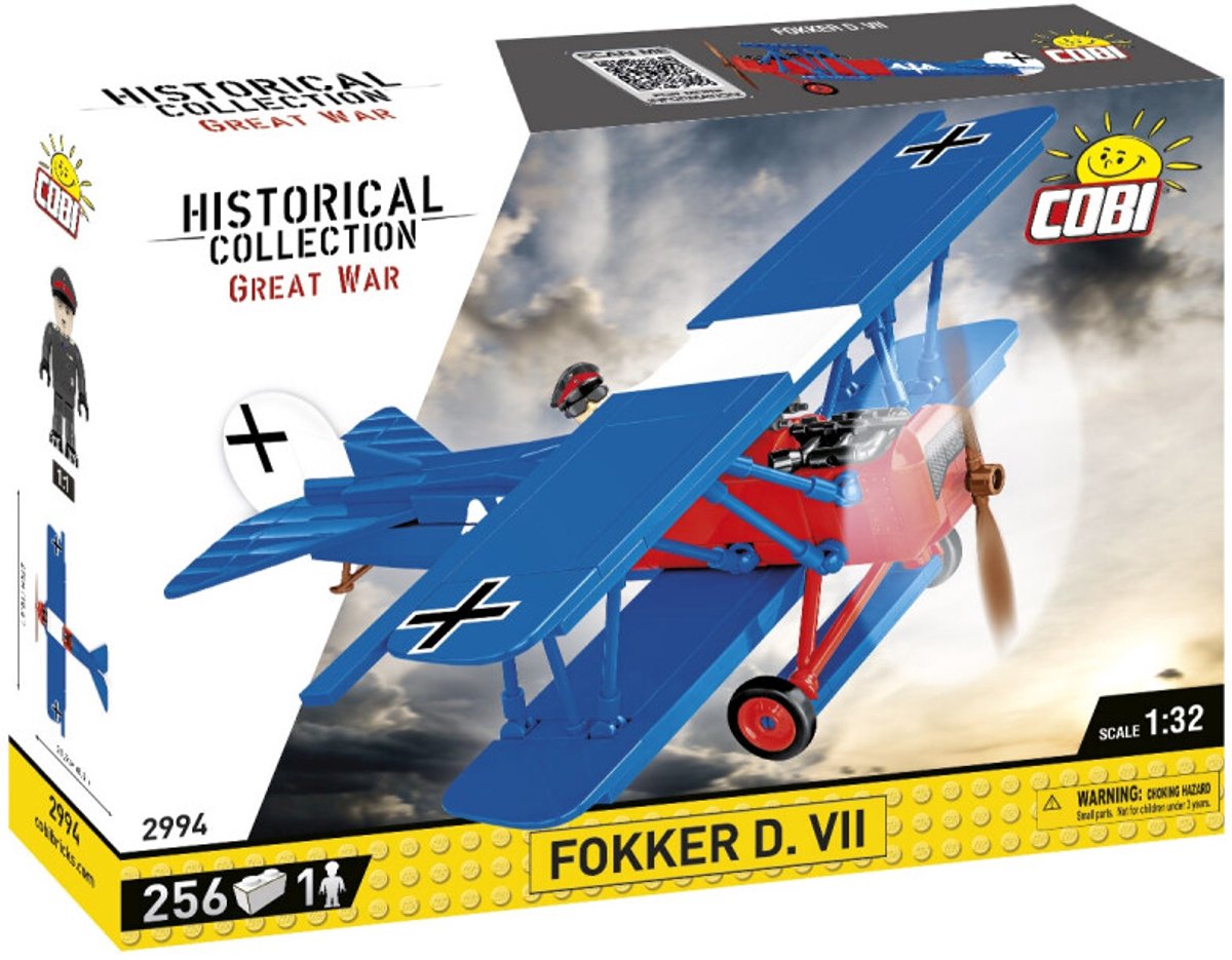COBI Historical Collection - Fokker D.VII Constructiespeelgoed thumbnail 2