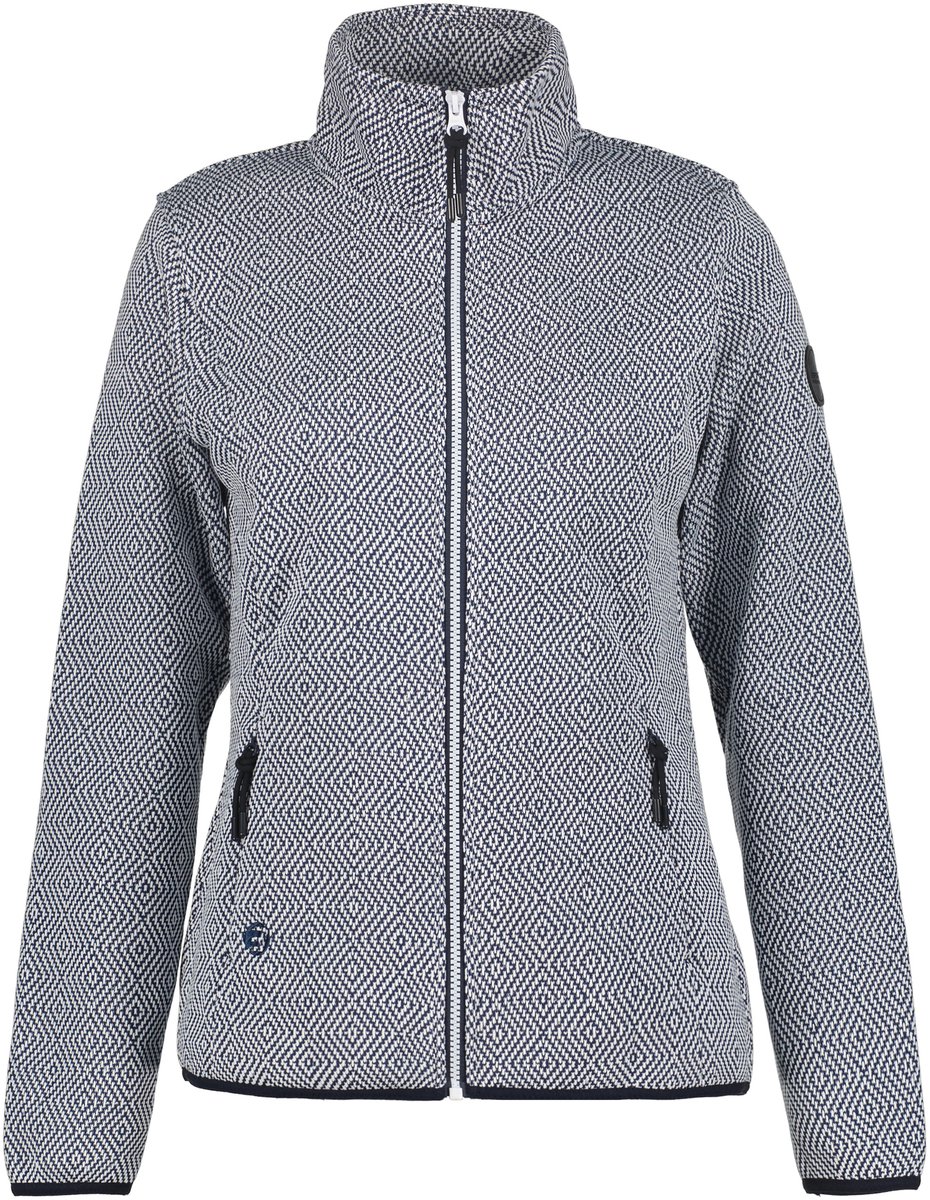 Icepeak Aikes Midlayer Dames Lange rits fleece Dark Blauw