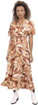 Lilie rose MIDI SHIRT Spring 2025 DRESS WVN-Mustard- Dames Jurk - Size M/L