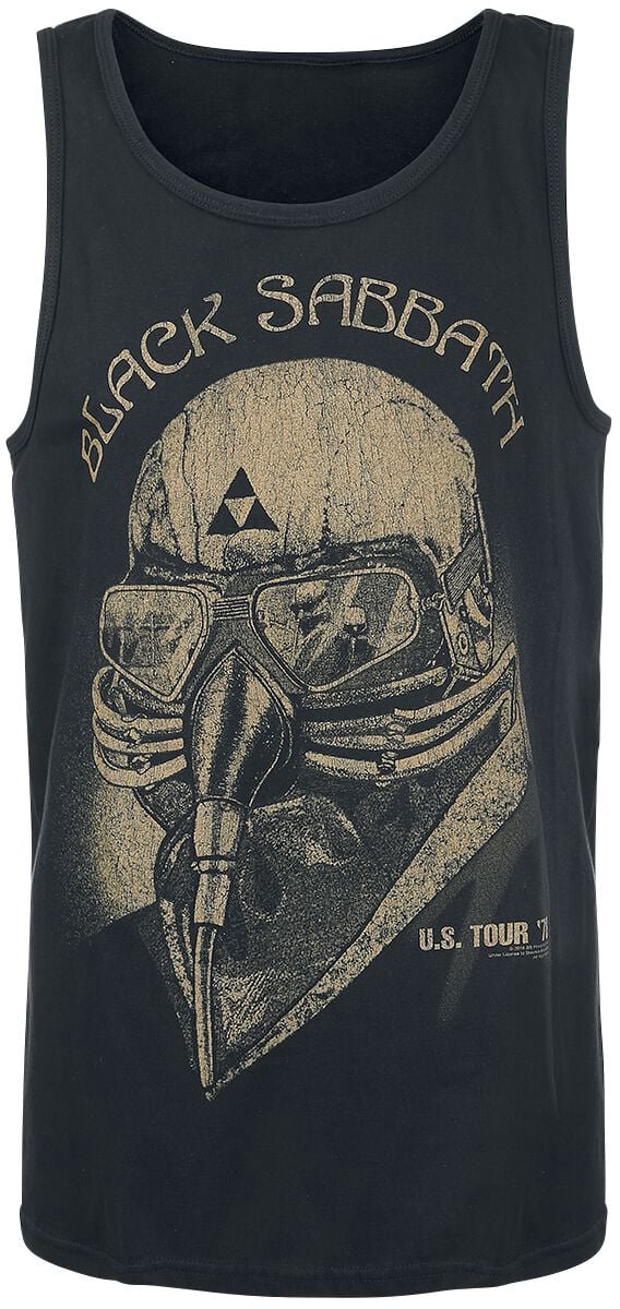 Black Sabbath U.S. Tour '78 Heren Tanktop - zwart - S