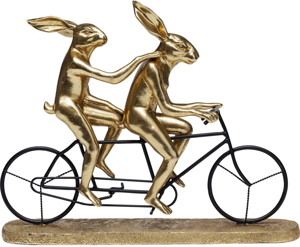 Kare decofiguur Tandem Rabbits