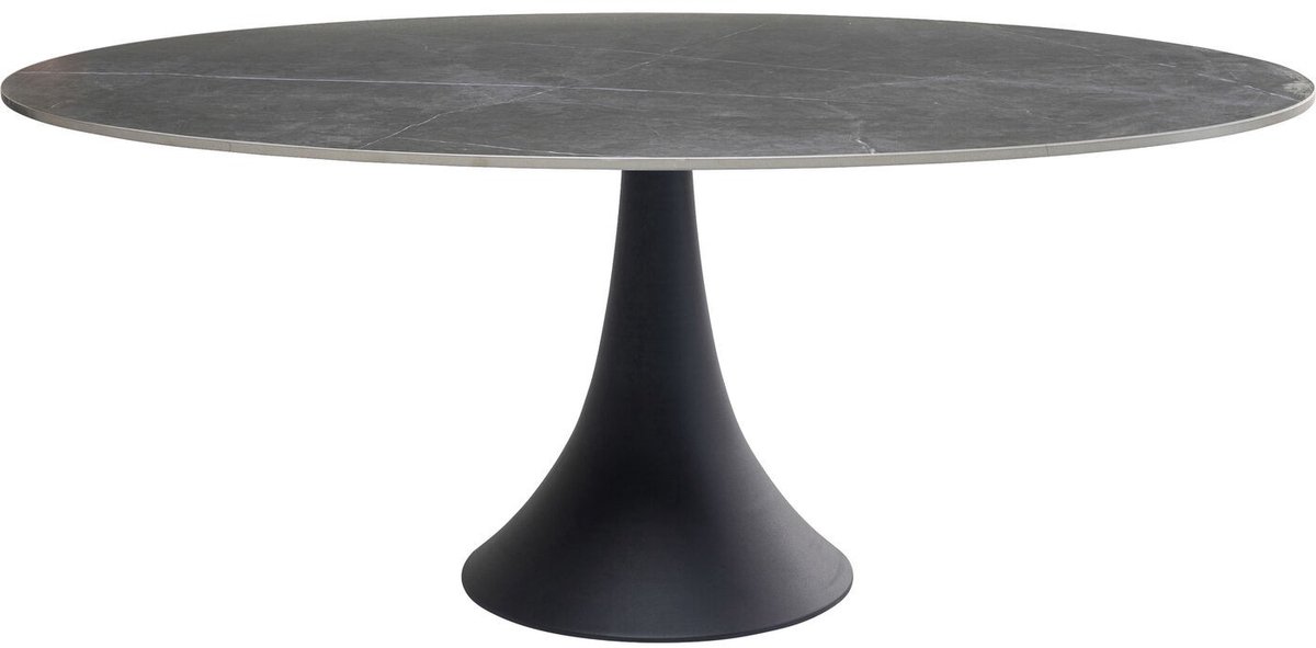 Kare Eettafel Grande Possibilita Black 180x120 cm