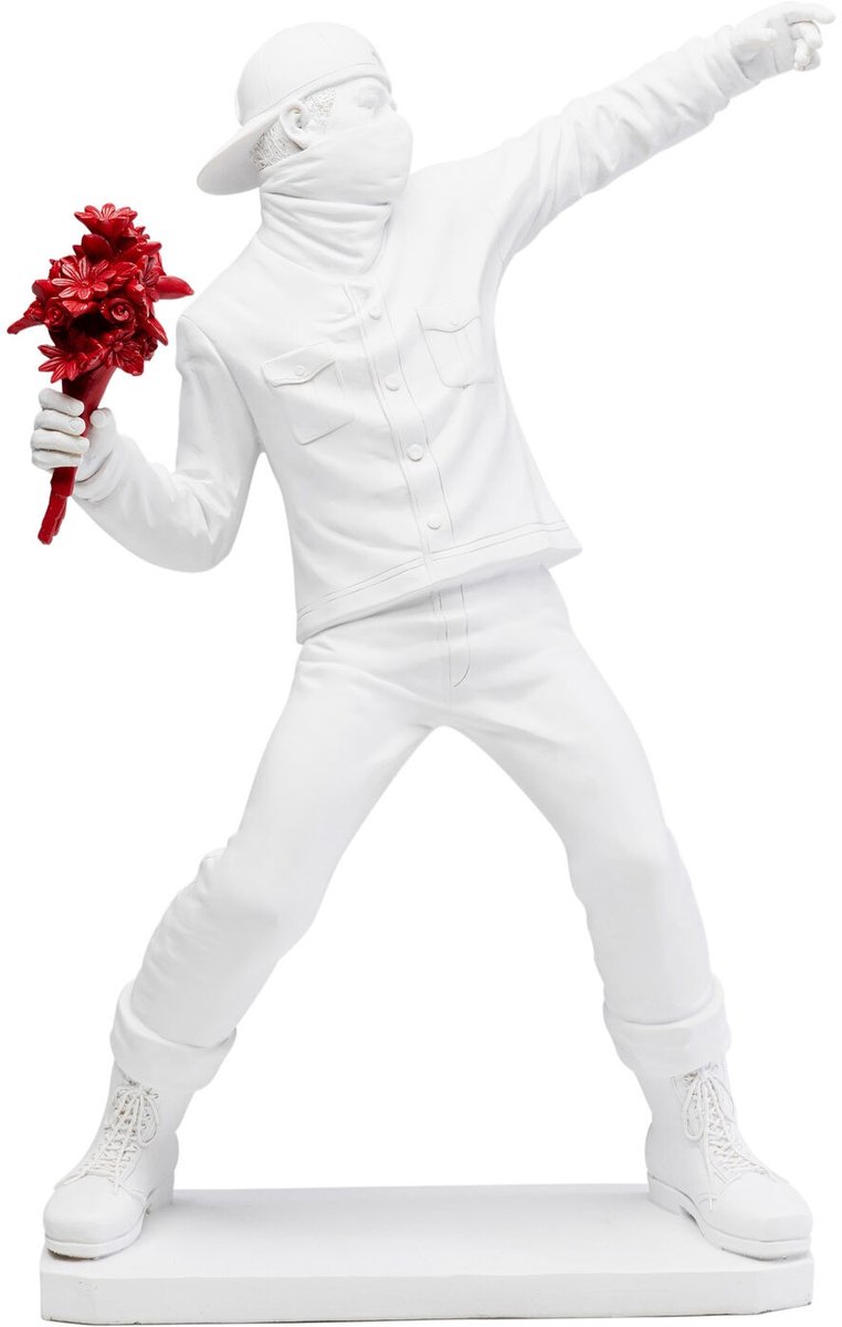 Kare Design - Sculptuur - Decoratief Beeld Street Art Bouquet - H 66,5 cm
