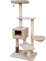 Bol.com EBI Krabpaal Barbados Beige 69 x 49 x 156 cm - Kat aanbieding