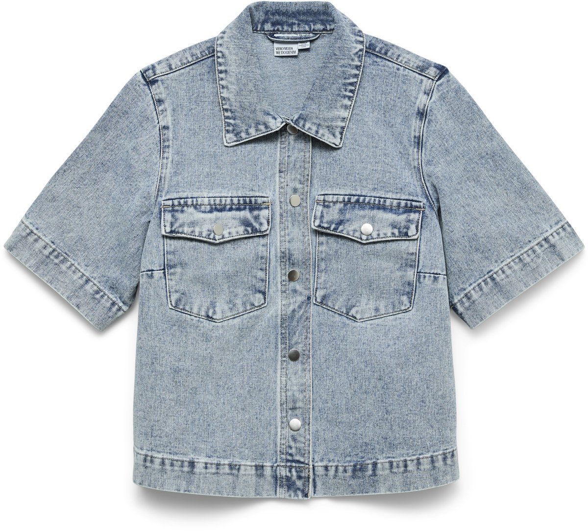 VERO MODA - VMFENJA 2/4 DENIM SHIRT GA - Dames - Blouses