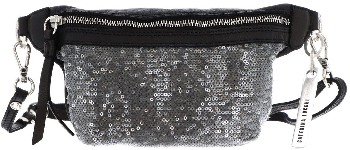 CATERINA LUCCHI Schoudertas Gordeltas Los Angeles Miriam Waist Bag Nero Zwart