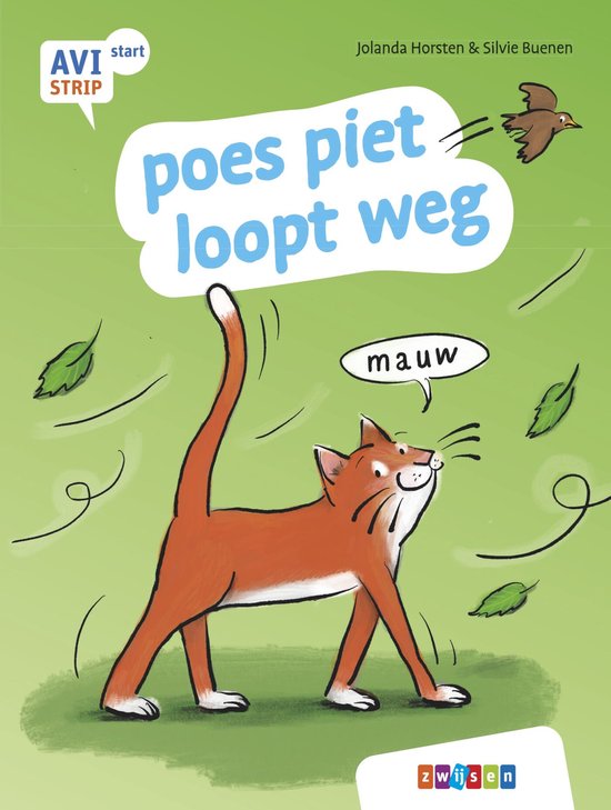 AVI strips - poes piet loopt weg - cover