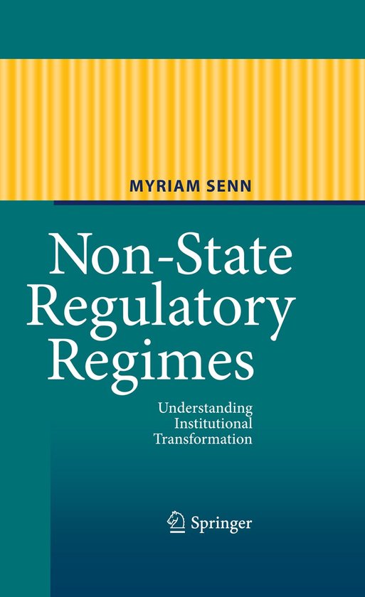 Non-State Regulatory Regimes - cover