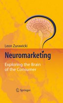 Boekomslag van Neuromarketing: Exploring the Brain of the Consumer, met een afbeelding van een hersenschets en een vraagteken.