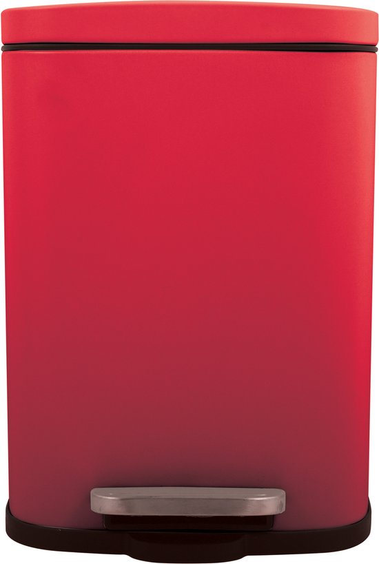 5Five Prullenbak/pedaalemmer Bamboe - groen - 30L - 60 cm | Leen Bakker