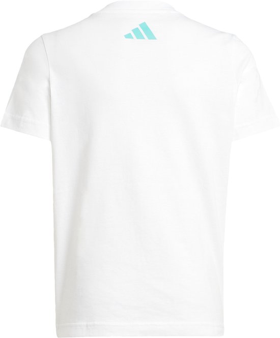 adidas Performance T-SHIRT GRAPHIQUE ADN MERCEDES - AMG PETRONAS FORMULA ONE TEAM - Enfants - Blanc - 164