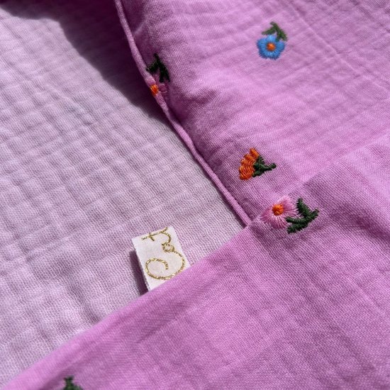 Cateu Coco Baby Omslagdoek - Wikkeldeken - Badcape - Hydrofiele Doek van Cateu Coco — afbeelding 3