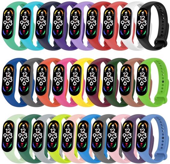 Bracelet en Siliconen - Xiaomi Mi Band 5 - Zwart