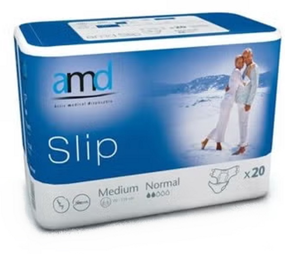 AMD Slip Normal Medium - 8 pakken van 20 stuks