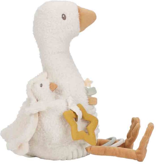 Little Dutch Activiteitenknuffel Little Goose van Little Dutch — afbeelding 4