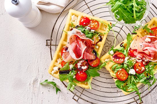 FRITEL Wafelijzer - WaffleTastic® CW 3637 - Wafelmaker PFAS vrij - Wafelmachine voor 4x7 Wafel - Traditionele Belgische Wafels - Wafelbakijzer met Verwisselbare Platen - 1600W - Incl. 60' Timer van Fritel — afbeelding 4