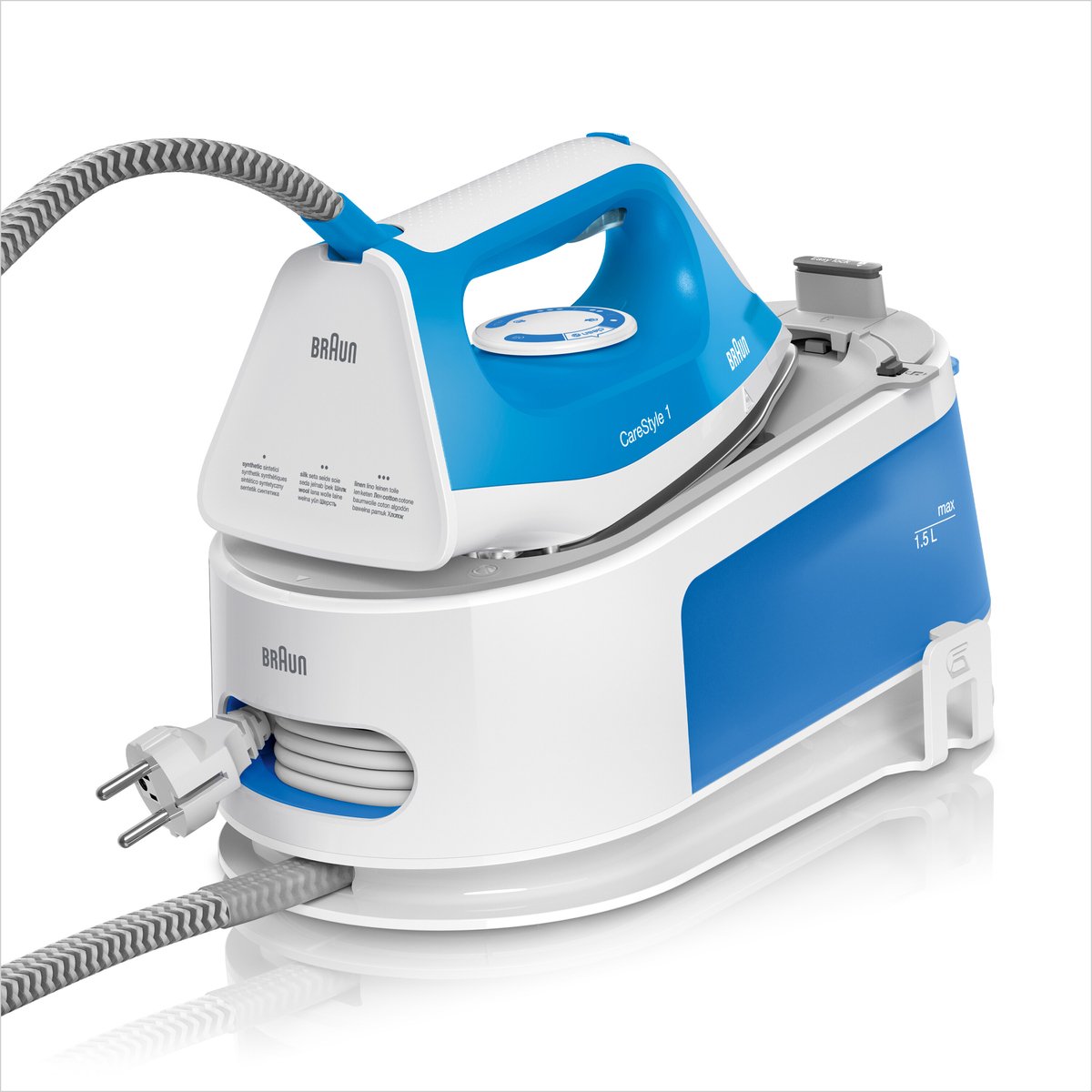 Braun CareStyle 1 - IS 1012 BL - Stoomgenerator - Blauw