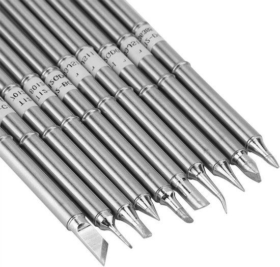 Sonew 20 Stück Lötkolbenspitzen T12 Serie – Ersatz Für FX-951 Lötstation, Aus Sauerstoff-Kupfer