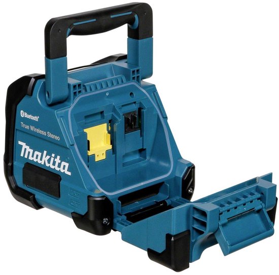 Makita DMR203 10.8-18V Li-Ion Accu Bluetooth speaker - werkt op netstroom & accu van Makita — afbeelding 2